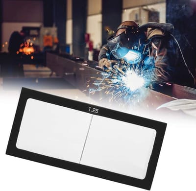 Dailygoods - Lassen Glas Vergrootglas Lens - Oogbescherming - Formaat 1.25 - Vergroting - Professionele accessoires - Geschikt voor lassers