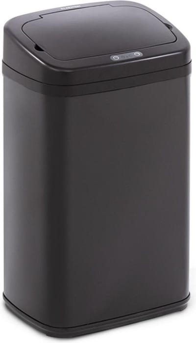 Klarstein Cleansmann Afvalbak met sensor - 30 Liter - Prullenbak - Zwart