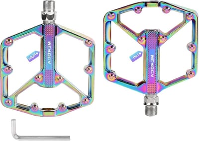 Duurzame en lichtgewicht fiets pedalen met antislip voor optimale grip en prestaties