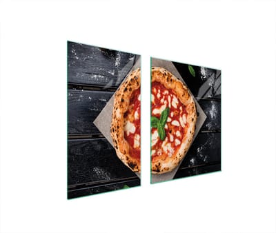 TMK ArtDeko - Pizzasnijplank - 100x52cm - Glas - Veelzijdig Gebruik