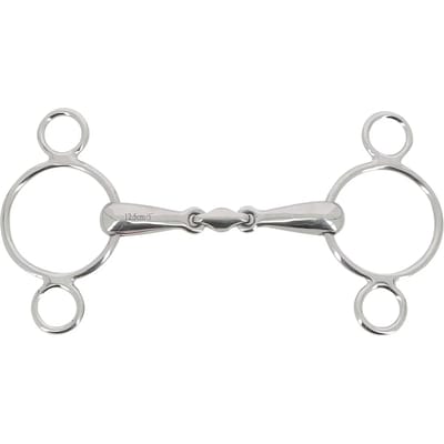 Verstelbaar 3-rings paardenbit Feeling Anatomic