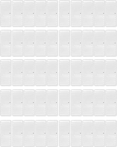 100 Stuks Zelfklevende RFID Tags met Km4q Chip, Ondersteunt ISO 18000-6C, Herbruikbare UHF Labels, 860-960MHz, 43x18mm, Perfect voor Voorraadbeheer en Toegangscontrole