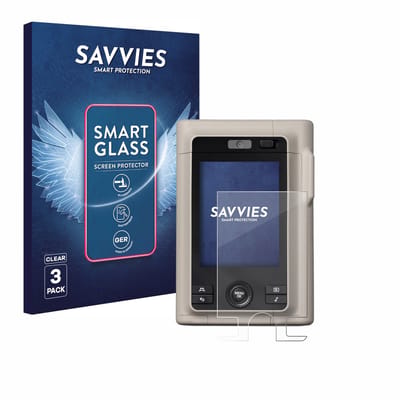3 Stuks Savvies Screenprotector - geschikt voor Fujifilm Instax Mini LiPlay Plus - beschermfolie glas transparant