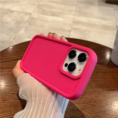 Cityhoesje - iPhone 15 Pro – Drop proof - Soft Silicone Backcase - Roze