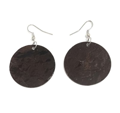 Oorhangers - Bruin, zilverkleurig - 5 Centimeter - Damesdingetjes