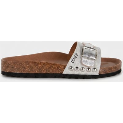DWRS label Java Denim Grey / Silver Maat: 37 | Sandalen Outlet | Dames | Zwart