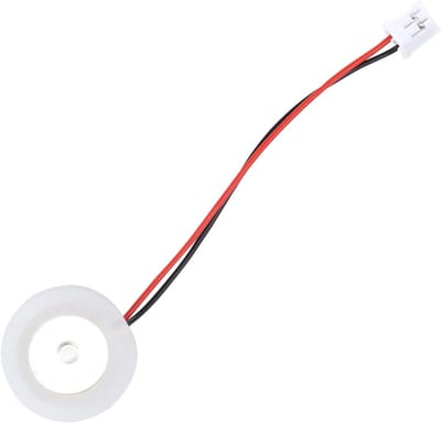 Ultrasone Transducer - Mini Luchtbevochtiger - Luchtkwaliteit Verbeteren - Fijne Mist Technologie - 10x6x1 cm - Zilver