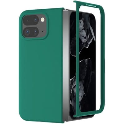 ShieldCase Ultra Thin telefoonhoesje geschikt voor de Google Pixel 9 Pro XL hoesje - Ultradunne back cover - Kunststof telefoonhoesje (donkergroen)