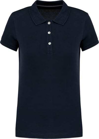 Kariban Damespolo Supima® korte mouwen K2001 - Navy - XXL