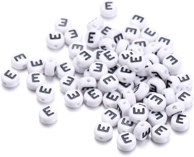 200 Stuks Ronde Letterkralen voor DIY Sieraden Maken - A-Z Spacer Kralen voor Armbanden en Kettingen