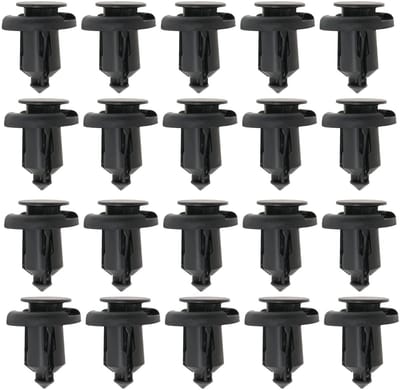 Dailygoods- Retainer Clip 20 Stuks - Bumper/Fender Guard - Kunststof - 25x20x10mm - Compatibel met Honda - OEM 91506S9A003 - Bumperclip