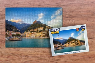 Puzzel De cetara op de Amalfikust - Legpuzzel - Puzzel 1000 stukjes volwassenen