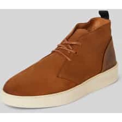 Desertboots met treklus, model 'FRANK'