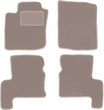 Beige veloursmatten voor: Suzuki Grand Vitara XL7 SUV (2002-2005)