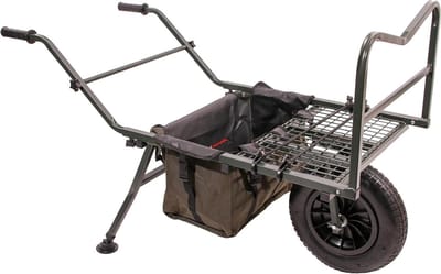 Transportkar - Kruiwagen Materiaalwagen - Vervoeren van spullen - Lichtgewicht aluminium frame - 120kg draagvermogen - Veelkleurig
