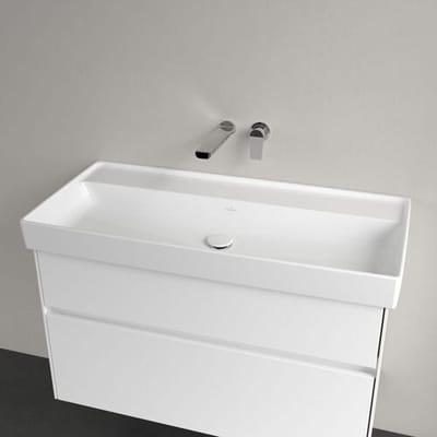 Villeroy & Boch Collaro cabinet washbasin 100 cm without overflow, without tap hole 4A33A301
