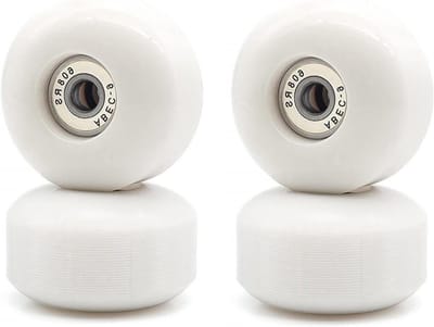 Skateboard Wielen - Street Wielen - Straat Skateboarden - ABEC-9 Lagers - 52mm x 32mm - Wit