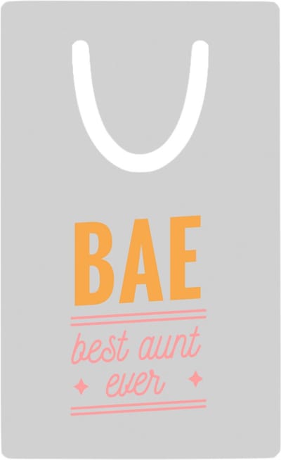 Hacebo® - beste tante ever metalen boekenlegger - Tante - uw tante - liefste tante - verjaardag - cadeau - kado - bedankje Bladwijzer boekenleggers - 7.6 cm x 5cm