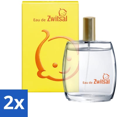 Zwitsal - Eau de Toilette - Eau de Zwitsal - Vertrouwde Geur - 95 ml - Voordeelverpakking - 2 stuks