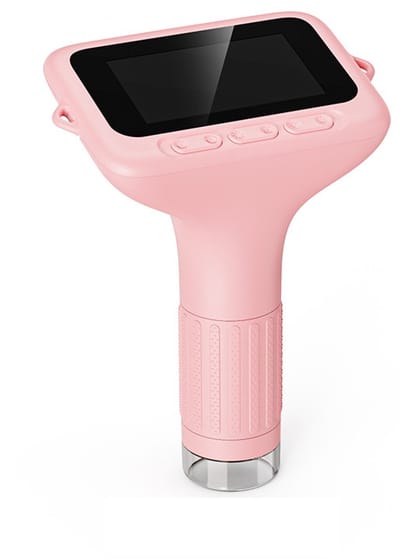 Microscoop - Kinder microscoop - Draagbare microscoop voor kindere -1000X 4K digitale microscoop - Uitgerust met een 2,4-inch IPS-scherm - 8 LED-lampjes - Wetenschappelijk en educatief speelgoed - 3-12 jaar oud - Kerstcadeaus - roze