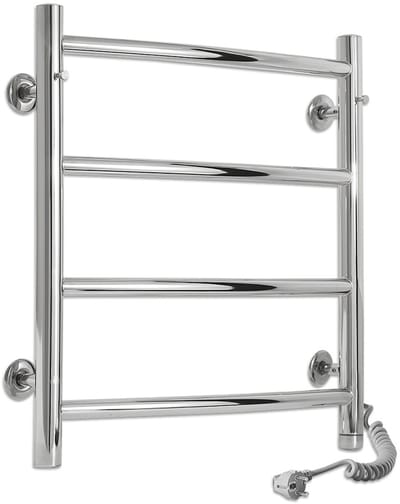 Elektrische handdoekverwarmer Laris Classic 450x500 timer, aanraakschakelaar, roestvrij staal, Laris