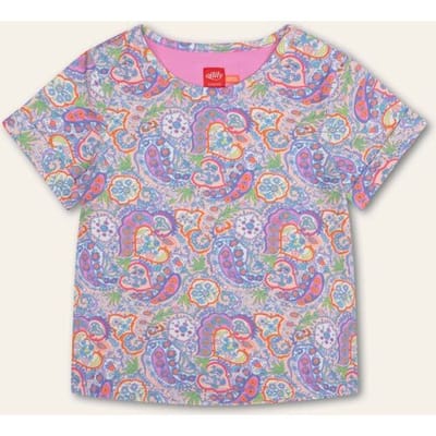 Oilily Toliday T-Shirt- maat92/2T Brunnera Blauw