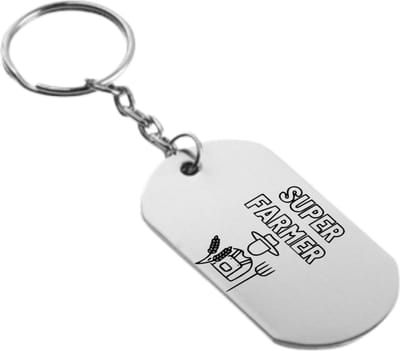 Akyol - super boer sleutelhanger - Boer - familie vrienden - cadeau - 54 x 29mm