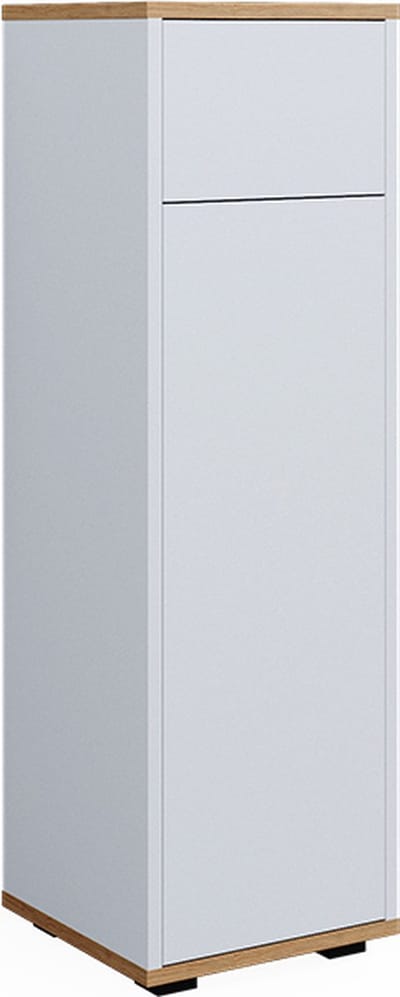 Vicco Didi Midikast – 30 x 97 cm met lade Wit/Kunstnijverheid