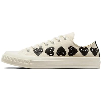 Lage Sneakers Converse Chuck Taylor All Star 70 Ox Comme des Garçons Black Heart Milk