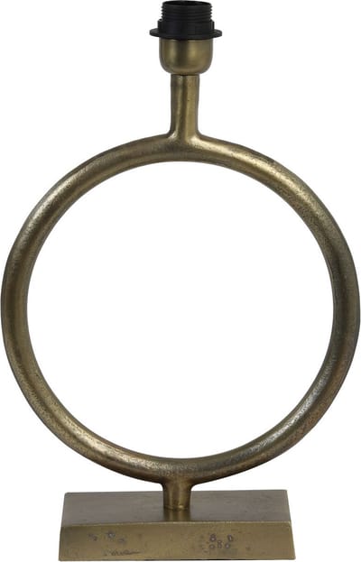 Light & Living Tafellamp Livu - Brons - 30x12.5x35cm - Modern - Woonkamer - Slaapkamer
