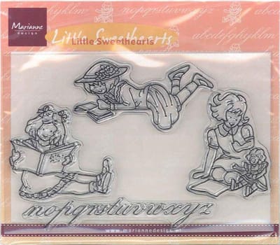 Tiny's Clear Stamps Sweet Hearts Girls & Magazines
