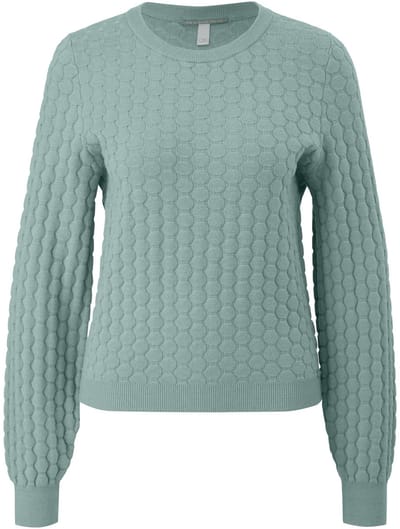 Q/S designed by - Dames pull - Maat XS - Vrouwen - ZWART - Viscose