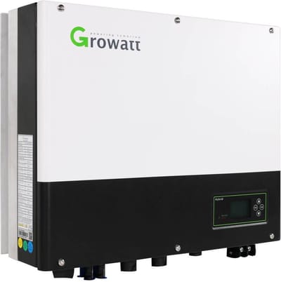 Growatt SPH4000TL3-BH-UP 4kW Hybride Omvormer 3-fasig Inclusief Slimme Meter ...