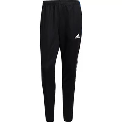 Adidas Tiro 21 Polyesterbroek Heren - Zwart / Royal | Maat: S