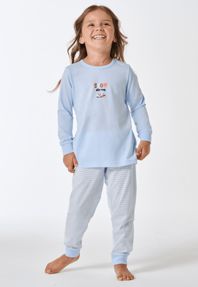 Lange pyjama met manchetten, streepjes, air - Kids Nightwear 92