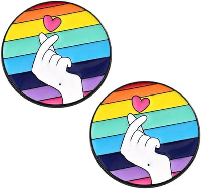 Emaille Pins Gay Pride Rainbow Cartoon, duurzame accessoires voor kleding, rugzakken en hoeden, symbool van ondersteuning van diversiteit.