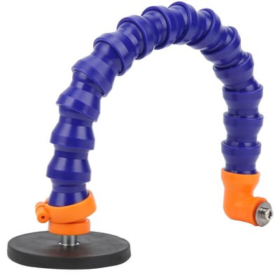 Flexibel Deukreparatiegereedschap DIY Deukverwijderaar Zuignap Magneet Steunbuis Autoreparatie blue