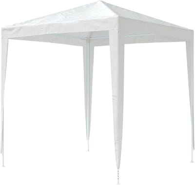 Partytent Wit - Paviljoen Tent - Feest Buiten - Waterdicht Polyethyleen - 2 x 2 m - Wit