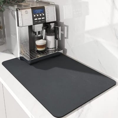 Sneldrogende Afdruipmat voor Koffiezetapparaat - Super Absorberend voor Keuken en Badkamer - 30 x 40 cm
