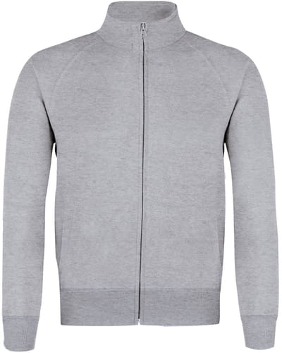Fruit Of The Loom Man lichtgewicht sweatsweatshirt grijs - S