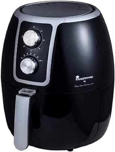 Airfryer - Heteluchtfriteuse - Gezond Bakken - 360° Hete Lucht Technologie - 3.4 Liter - Zwart