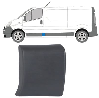 Sierlijst voor stijl voor Renault Trafic 2001-2014 / Links