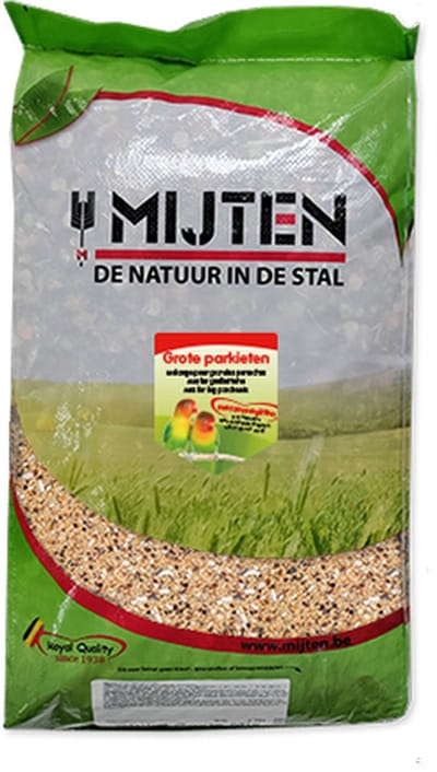 Mijten Parkietenvoer - Grasparkiet Vogelvoer - Complete Zadenmix Korrels - Vogel Zaad - Kooivogels - 20kg