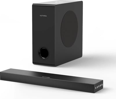 Soundbar - 2.1 Soundbar voor TV - Stereo - 160W - 87dB - 50Hz-20KHz - Luidsprekers - Luidsprekerkabels - Speaker - Zwart