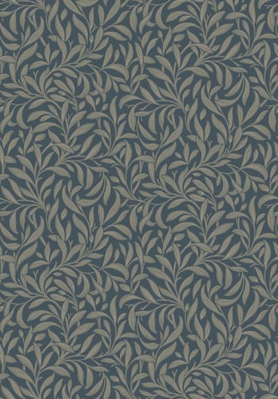 Boråstapeter Vliesbehang 4830 - New Heritage - Botanisch Blauw - 53cm x 10.05m