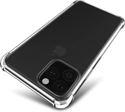 Anti Shock TPU Hoesje Geschikt voor iPhone 11 Pro Max - Transparant - Verstevigde Hoeken