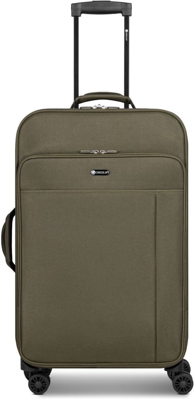 CHECK.IN Sevilla 3.0 4 wielen Trolley M 67 cm - Zachte bagage - - olive