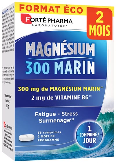 Forté Pharma Magnesium 300 Marine 56 Tabletten