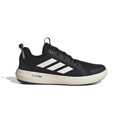 adidas Heren Dames TERREX BOAT CLIMACOOL Outdoorschoen JI3499 Core Black Chalk White Semi Impact Orange