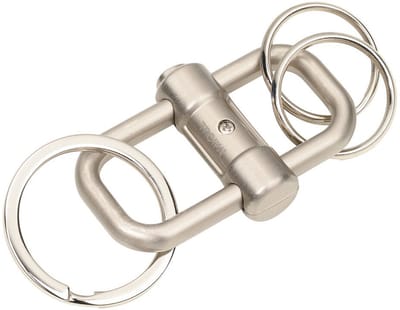 Sleutelhanger | 2-weg sleutel | met 3 sleutelhangers in 2 maten